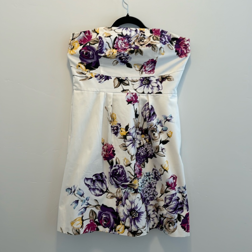 White House Black Market strapless dress